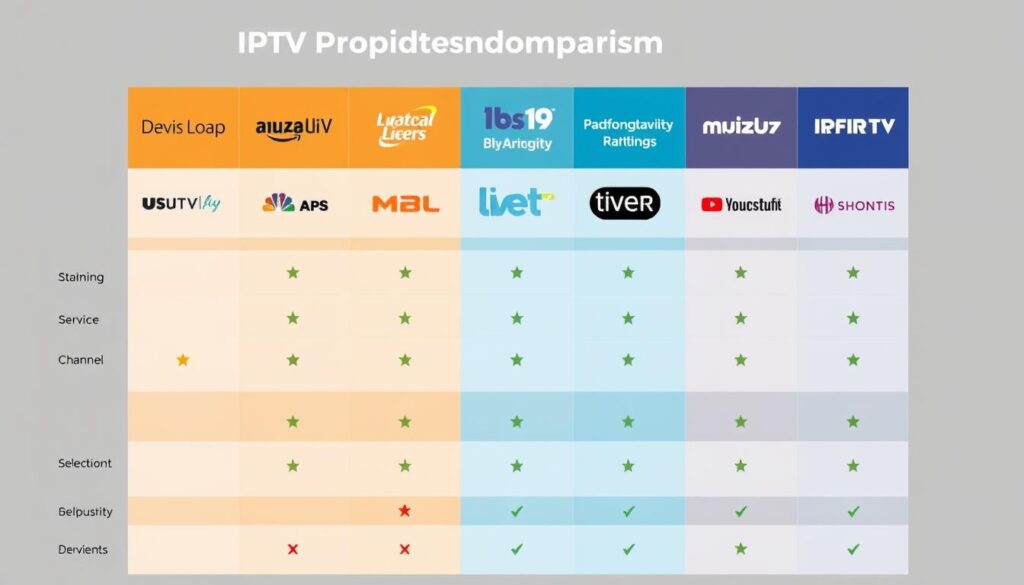 IPTV Providers Comparison