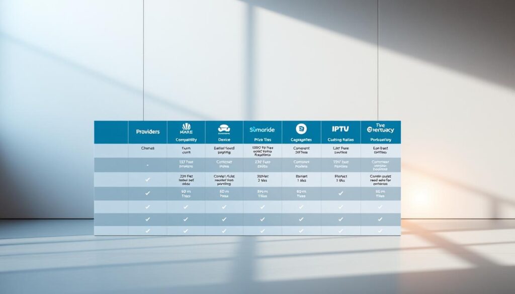 IPTV Providers Comparison