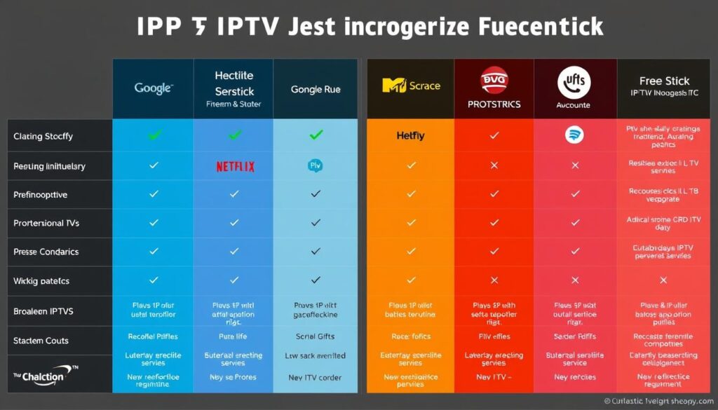 IPTV Services Comparison