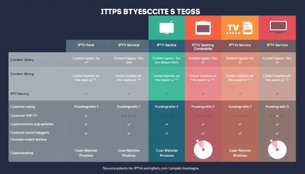 IPTV Streaming Providers Comparison