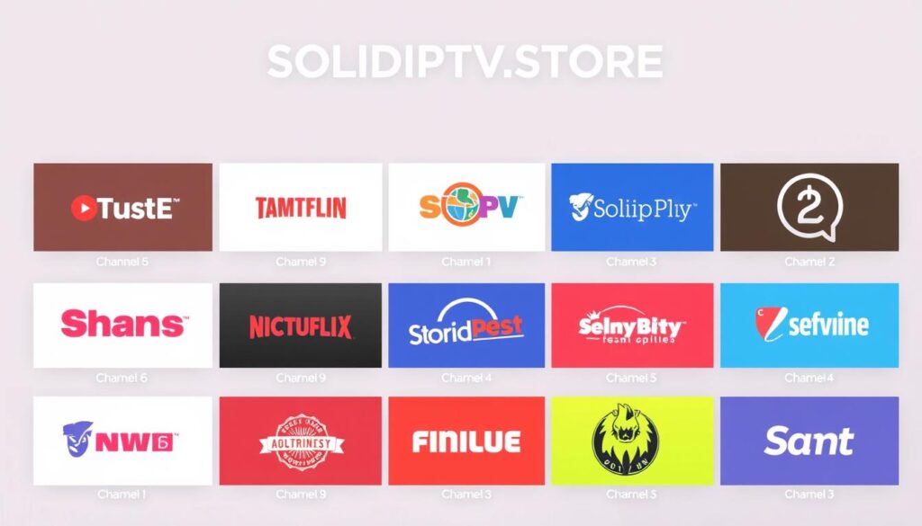 SOLIDIPTV.STORE Channel Lineup