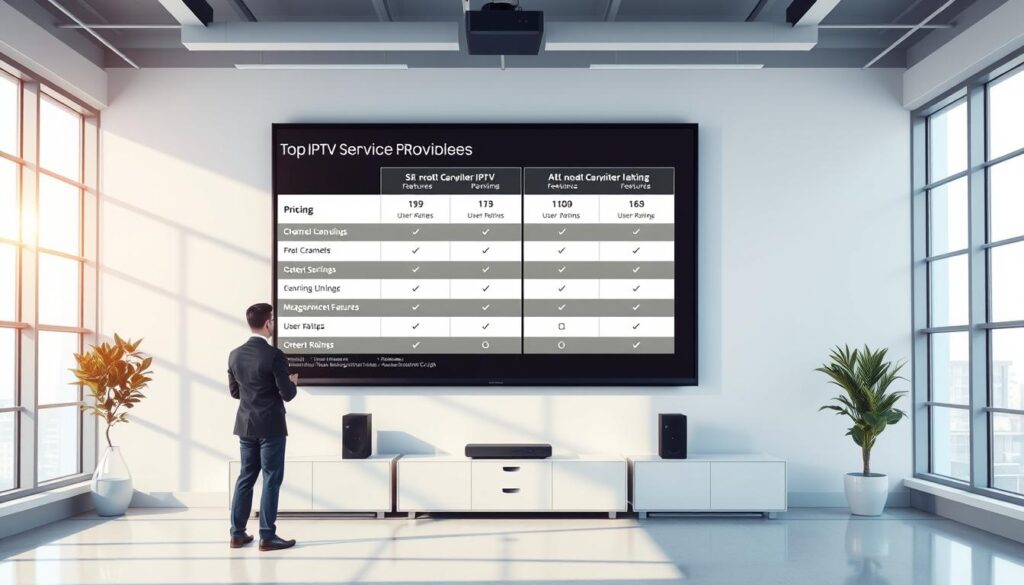 Top IPTV Providers Comparison