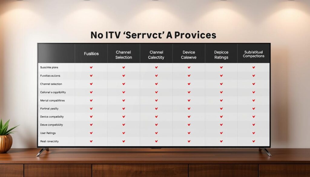 Top IPTV Providers Comparison